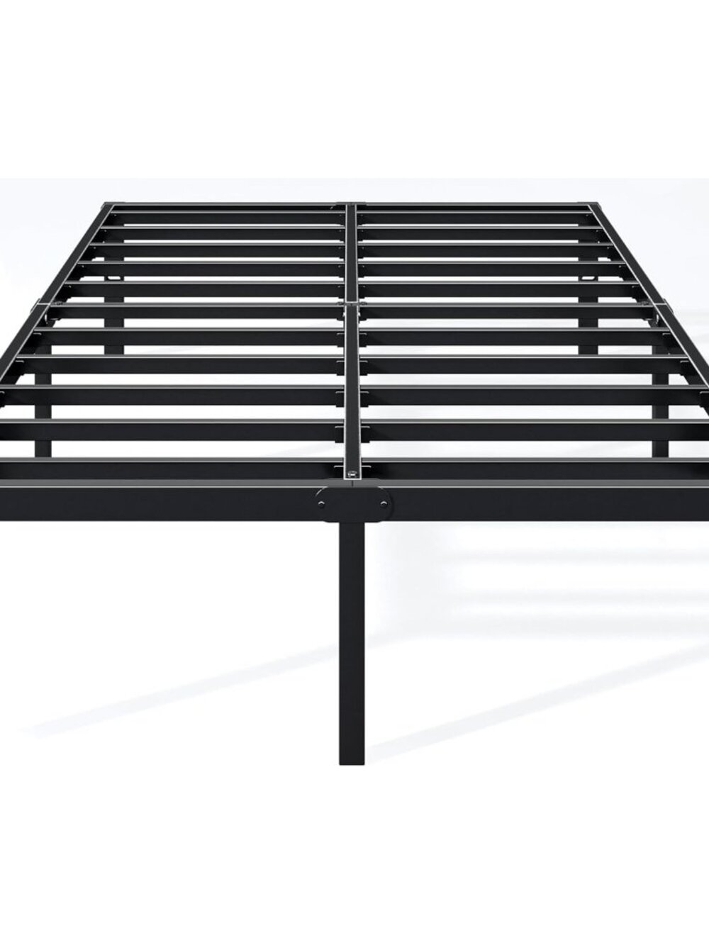 14 Inch Queen Bed Frame - Sturdy Metal Platform Queen Size, No Box Spring Needed